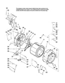 Tub and basket parts