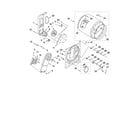 Roper RED4440VQ1 bulkhead parts diagram