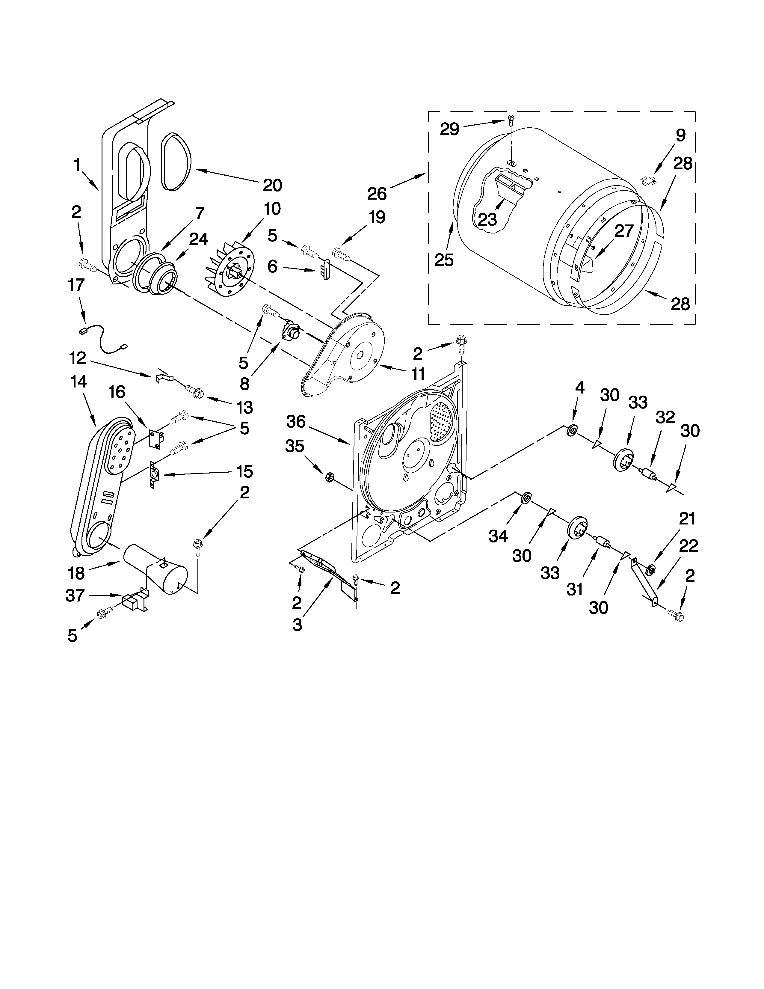Bulkhead parts
