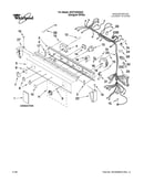 Washer/dryer control panel parts