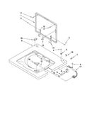 Washer top and lid parts