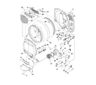 Whirlpool WGD9450WW0 bulkhead parts diagram