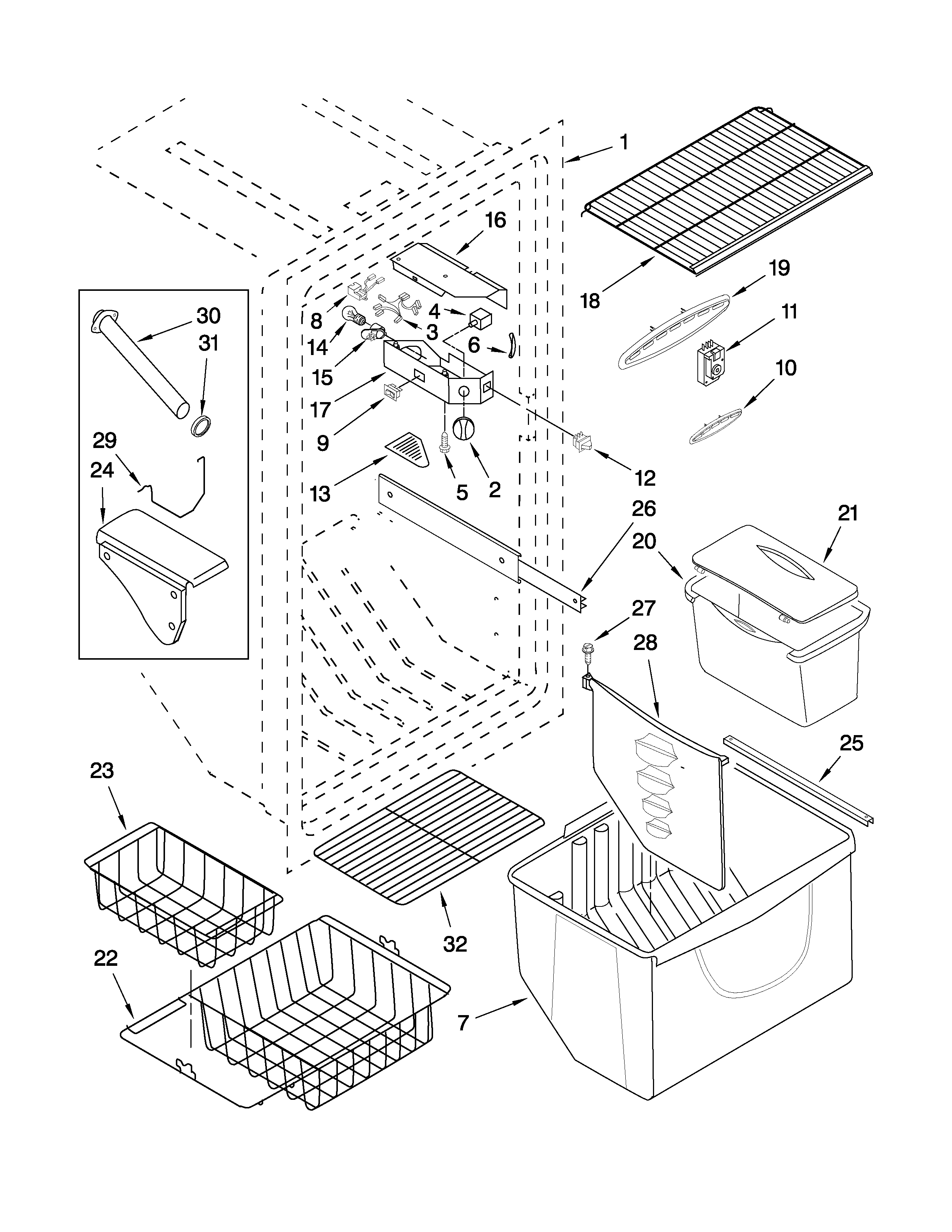 Liner parts