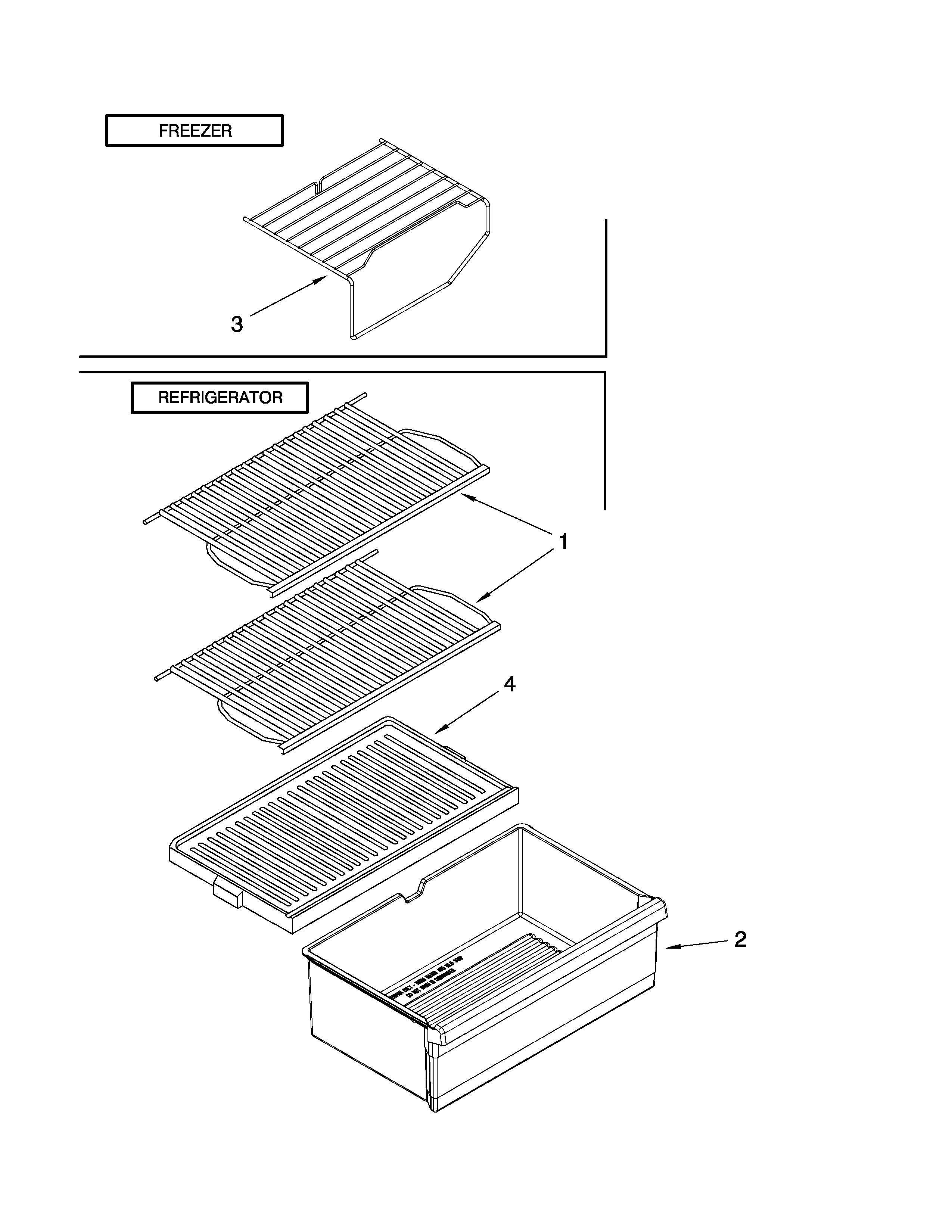 SHELF PARTS