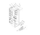 Estate TS25CGXTD03 refrigerator liner parts diagram