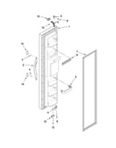 Freezer door parts