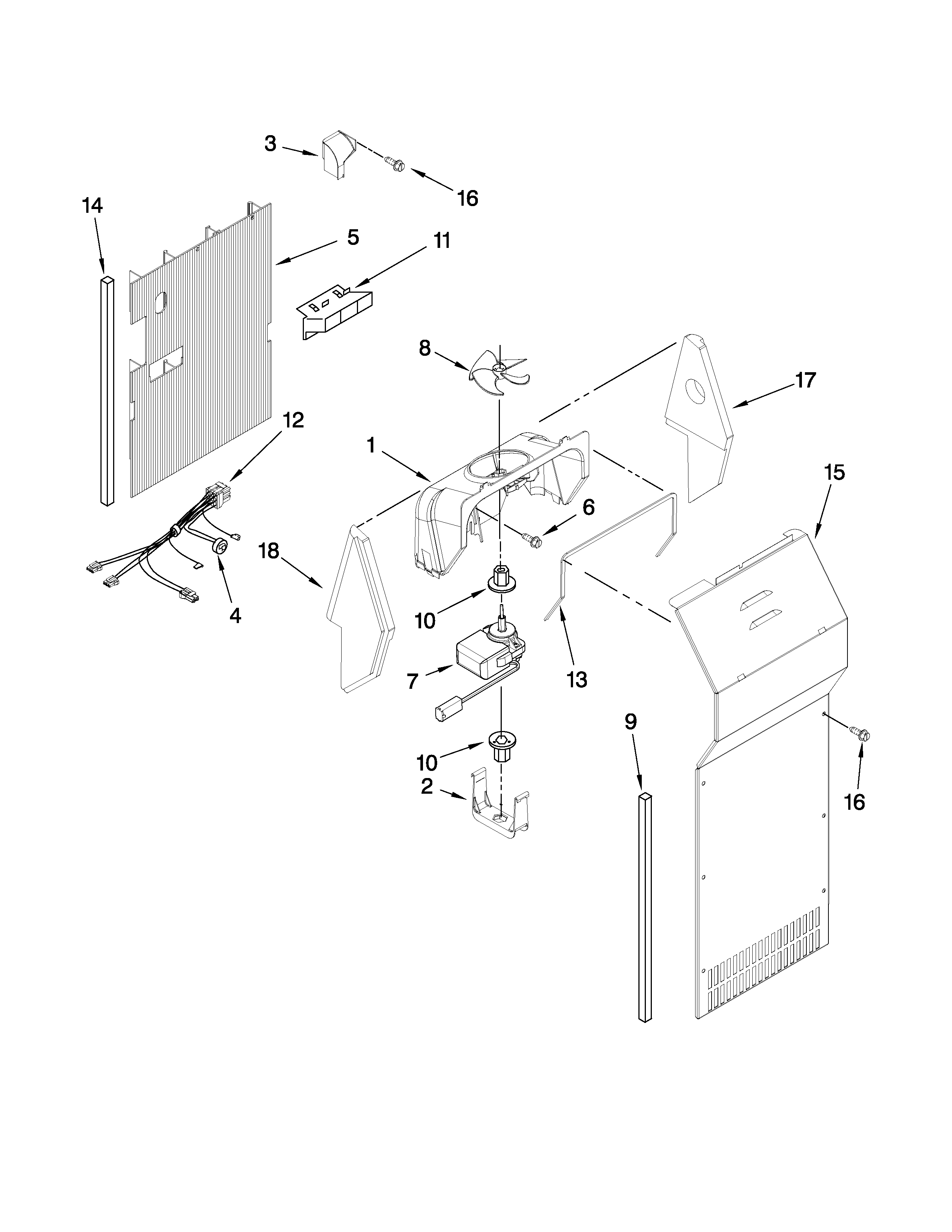 Air flow parts