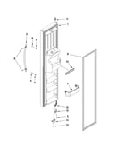 Freezer door parts
