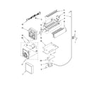 KitchenAid KSCK23FVWH01 icemaker parts diagram
