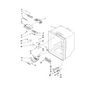 KitchenAid KBRS22EVBL1 refrigerator liner parts diagram
