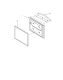 Freezer door parts