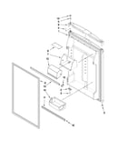 Refrigerator door parts