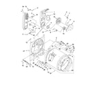 Whirlpool 1CWGD5790VQ0 bulkhead parts diagram