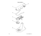 KitchenAid 5KSM156PSACA0 color variation parts diagram