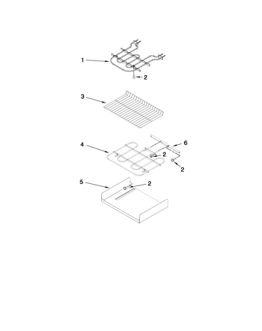 Internal oven parts