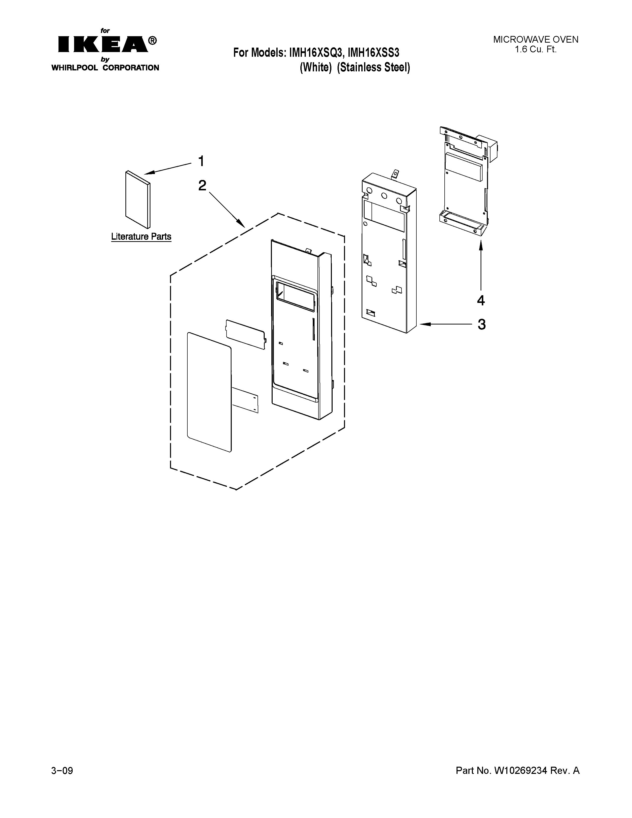 Control panel parts