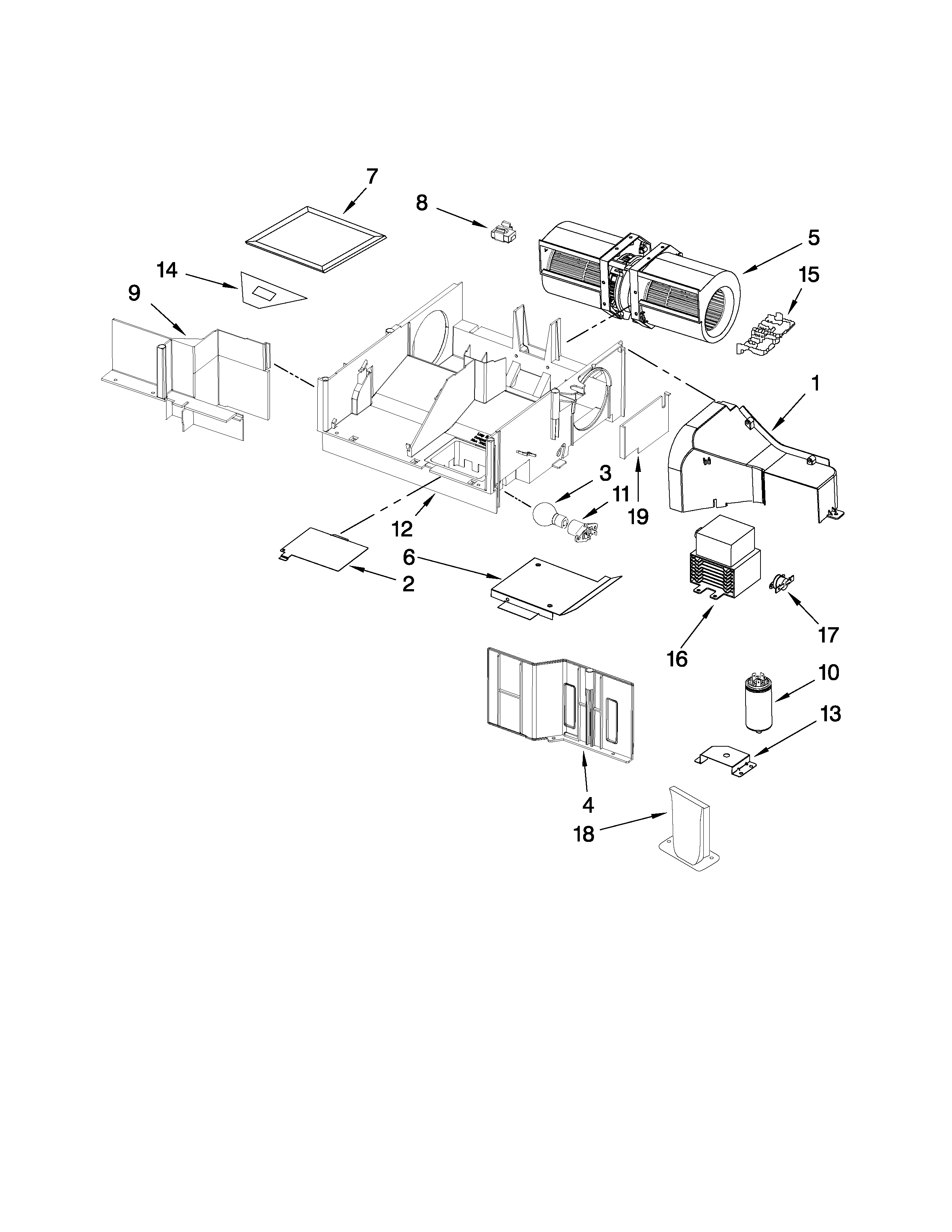 Air flow parts