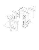 Oven door parts