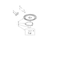 Ikea IMH16XSS4 magnetron and turntable parts diagram