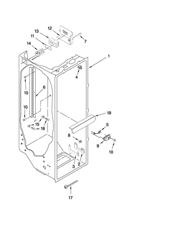 Refrigerator liner parts