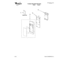 Whirlpool MH2175XSQ3 control panel parts diagram