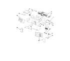 Whirlpool MH2175XST3 air flow parts diagram