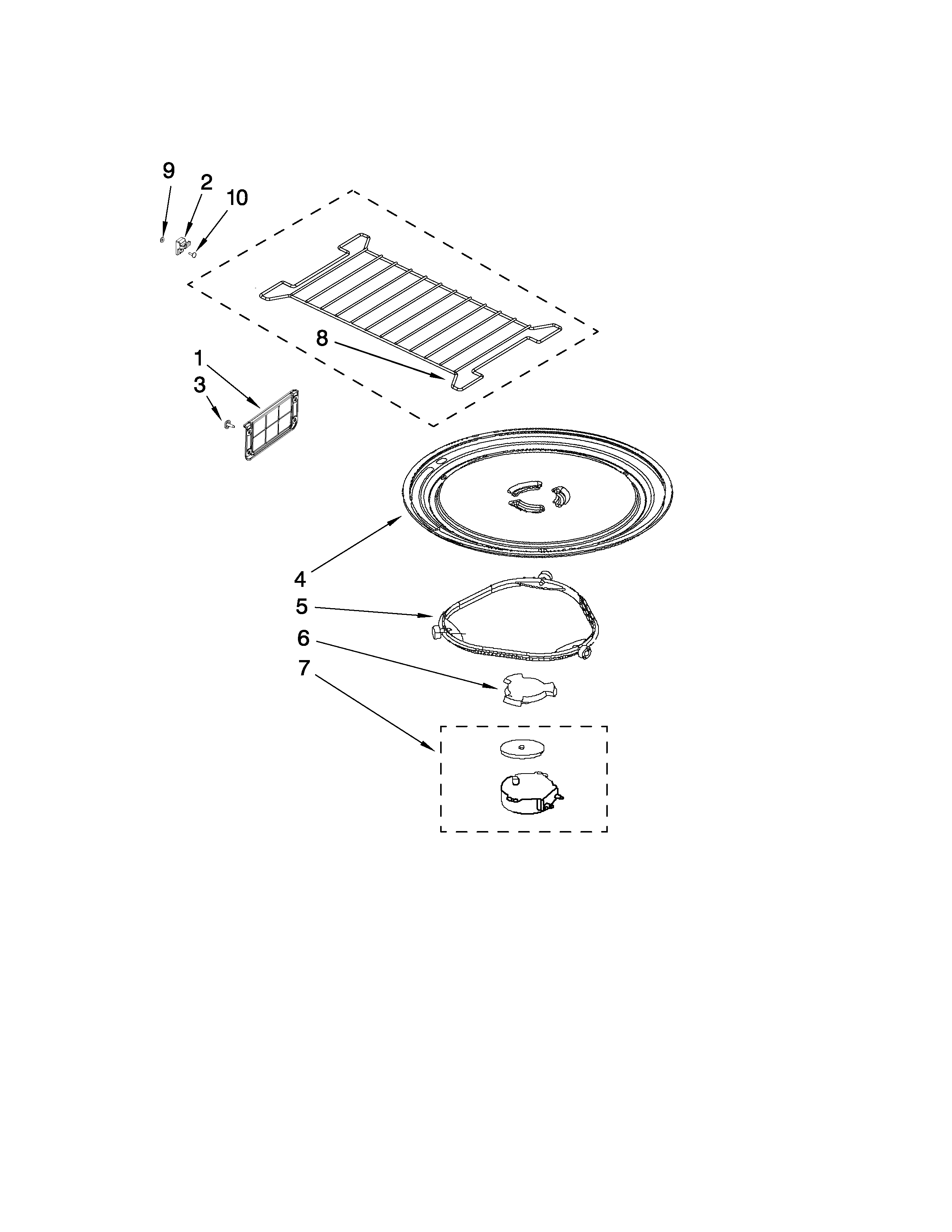 Turntable parts