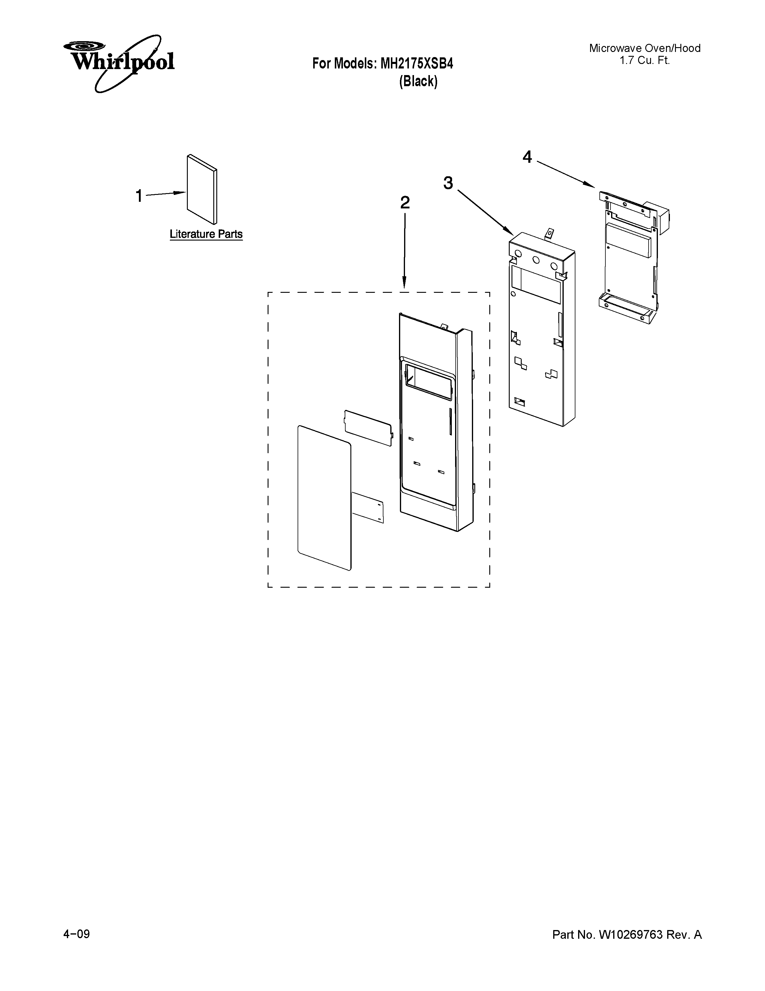 CONTROL PANEL PARTS