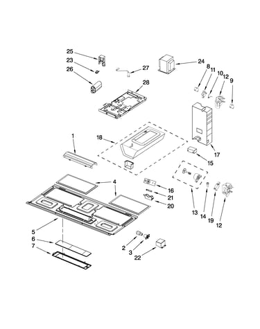 Interior and ventilation parts