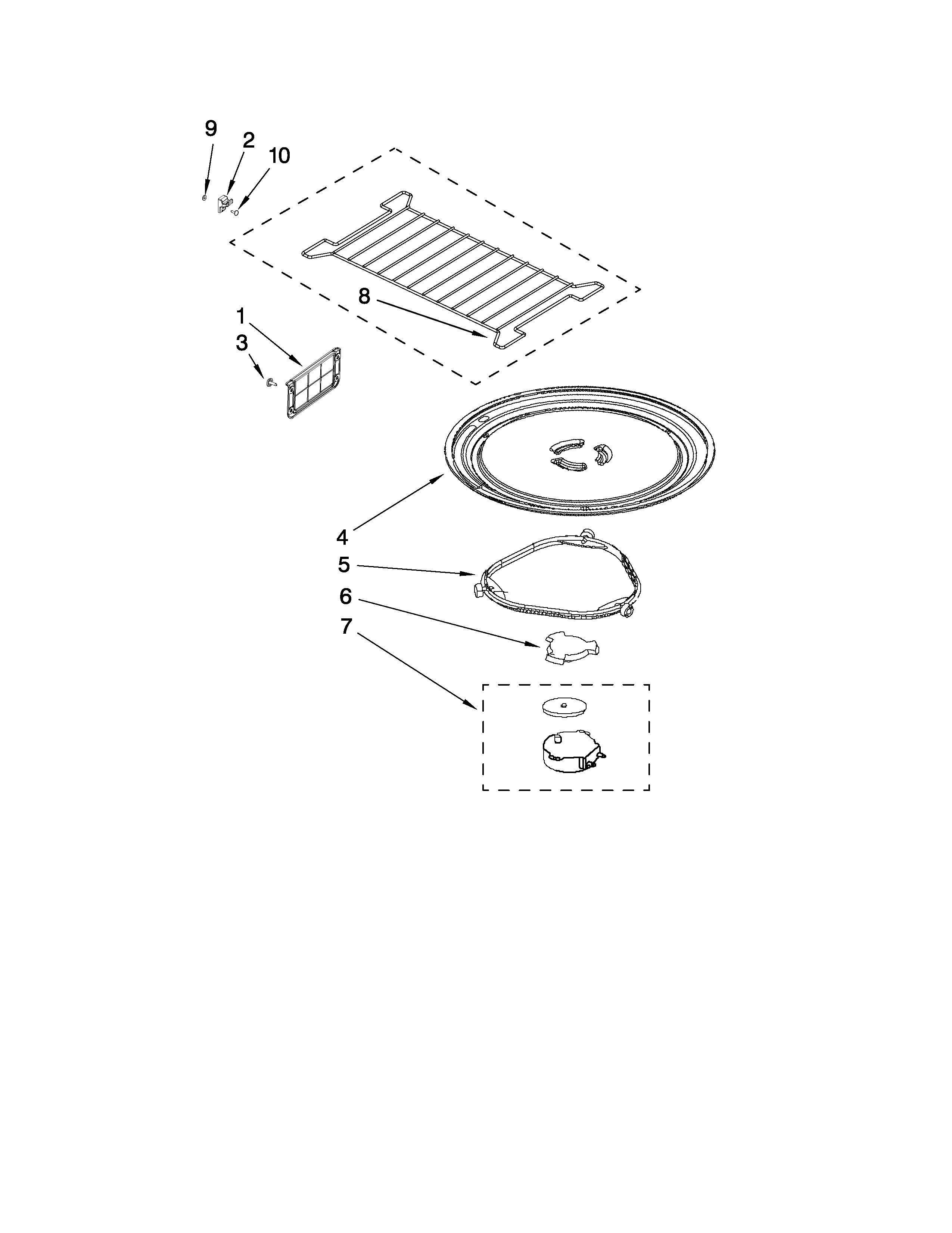 TURNTABLE PARTS