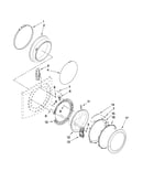 Door and latch parts