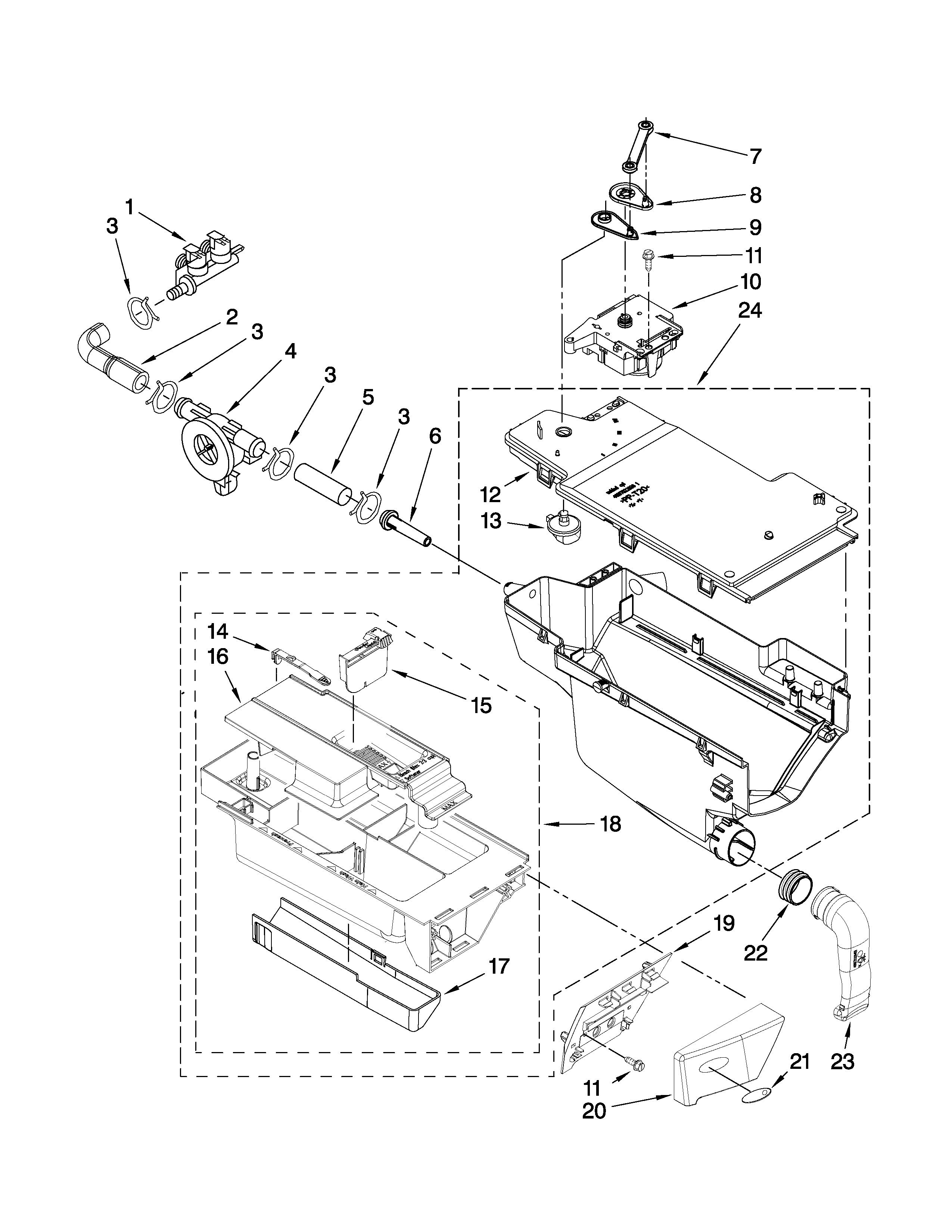 Dispenser parts