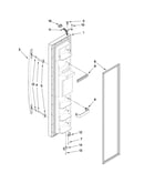 Freezer door parts