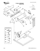 Top and console parts