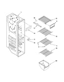 Freezer liner parts