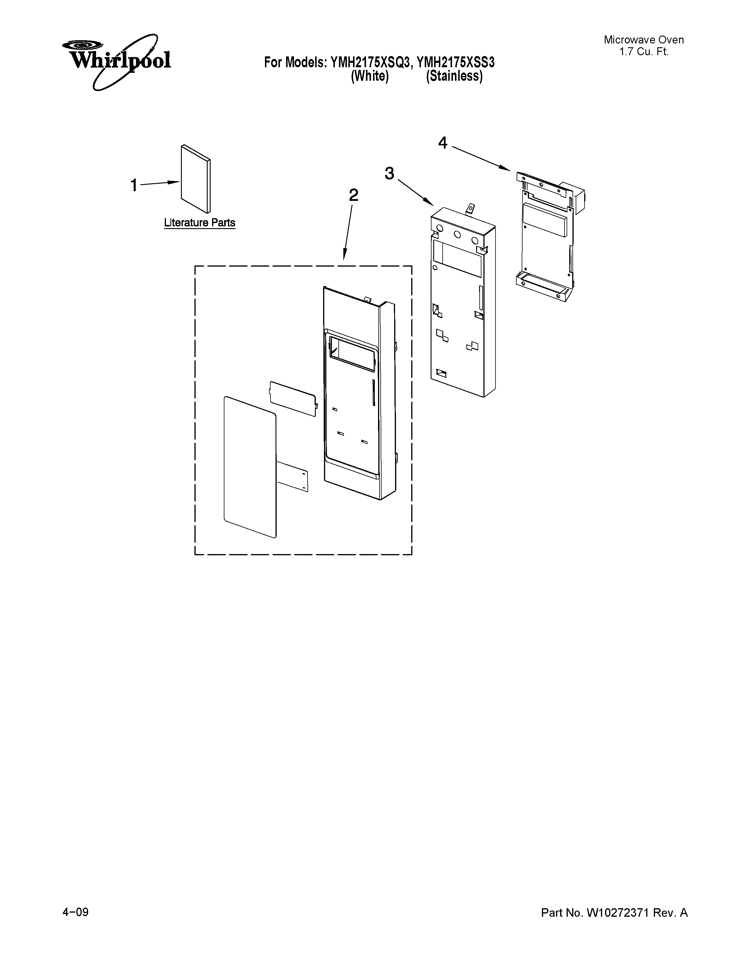 CONTROL PANEL PARTS