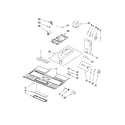 Whirlpool YMH2175XSS3 interior and ventilation parts diagram