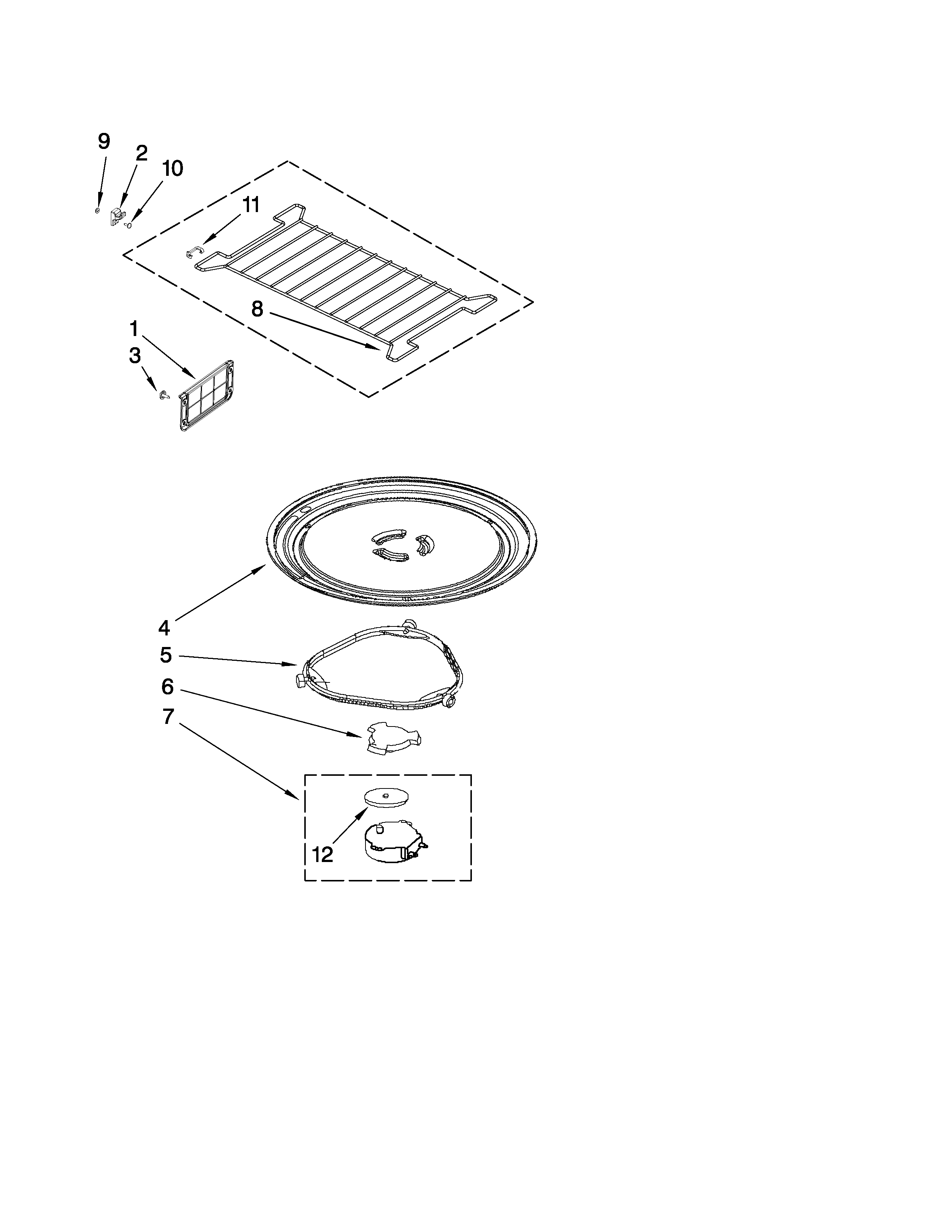 TURNTABLE PARTS