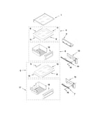 Refrigerator shelf parts