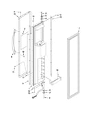 Freezer door parts
