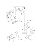 Dispenser front parts