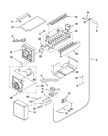 Icemaker parts