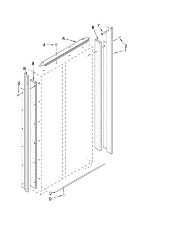 Cabinet trim parts