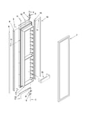 Freezer door parts