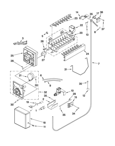 Icemaker parts