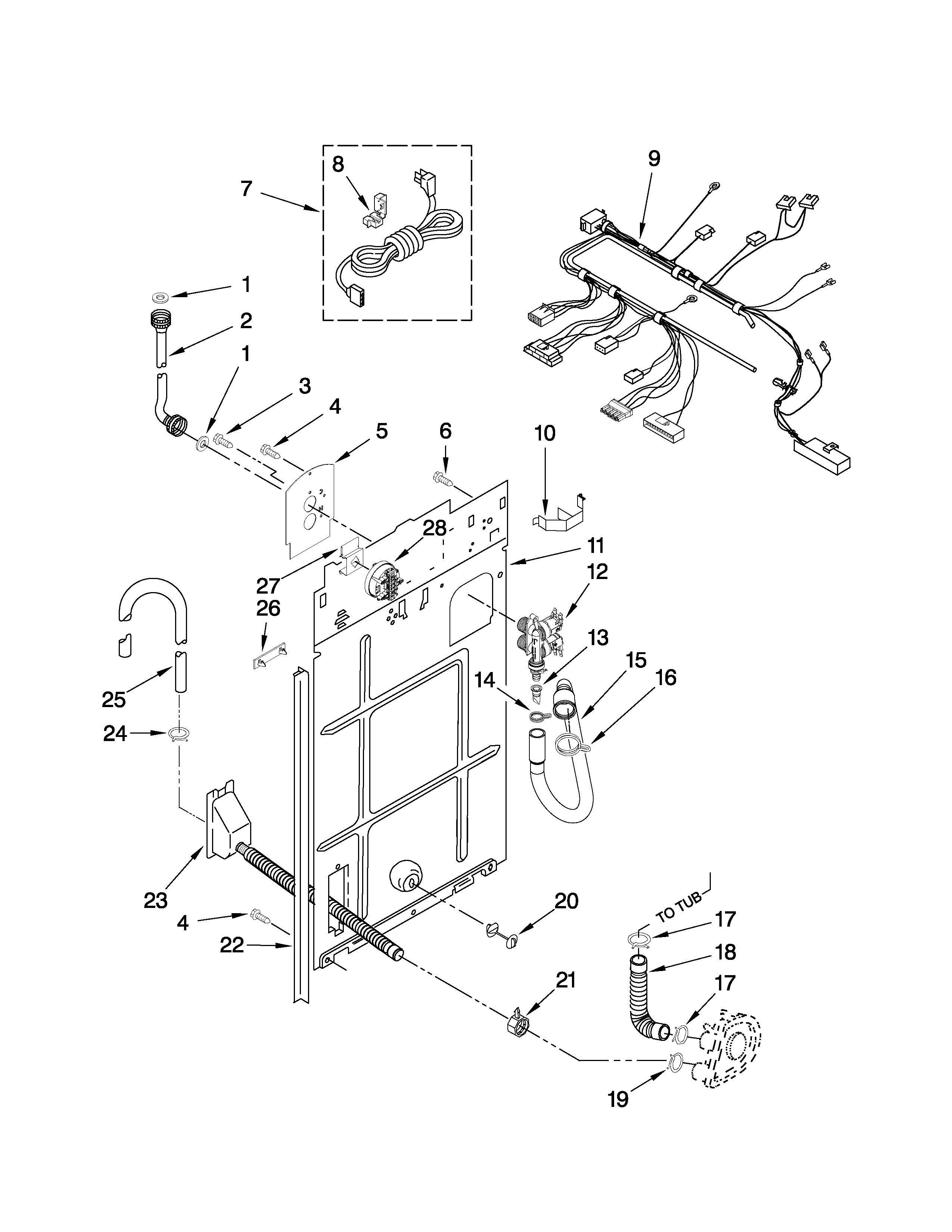 REAR PANEL PARTS