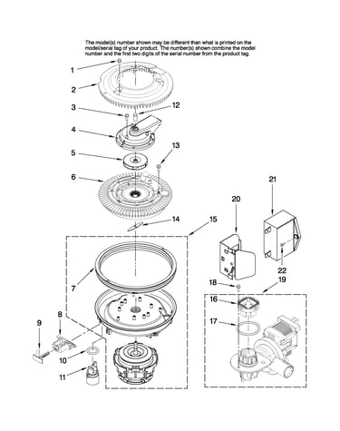 Pump and motor parts