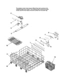 Lower rack parts