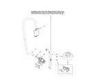 Maytag MDBH945AWW41 fill and overfill parts diagram