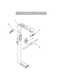Upper wash and rinse parts